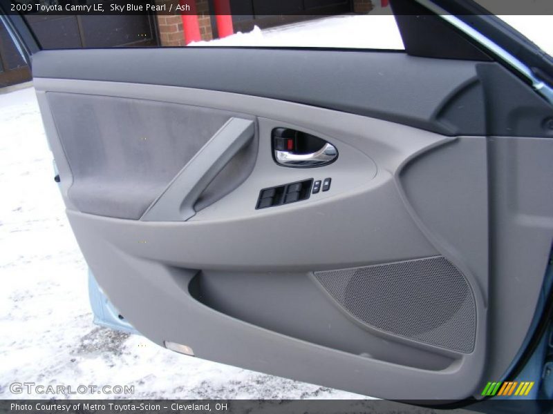 Sky Blue Pearl / Ash 2009 Toyota Camry LE