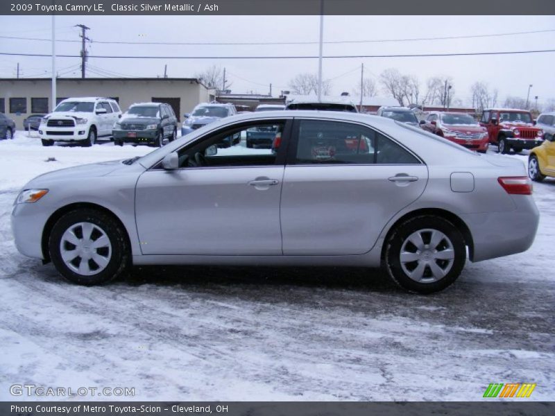 Classic Silver Metallic / Ash 2009 Toyota Camry LE