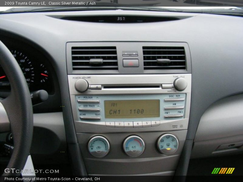 Classic Silver Metallic / Ash 2009 Toyota Camry LE