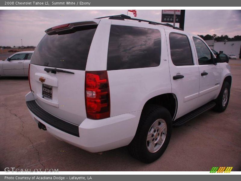 Summit White / Ebony 2008 Chevrolet Tahoe LS