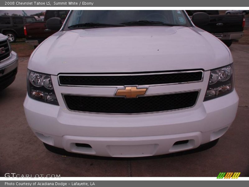 Summit White / Ebony 2008 Chevrolet Tahoe LS