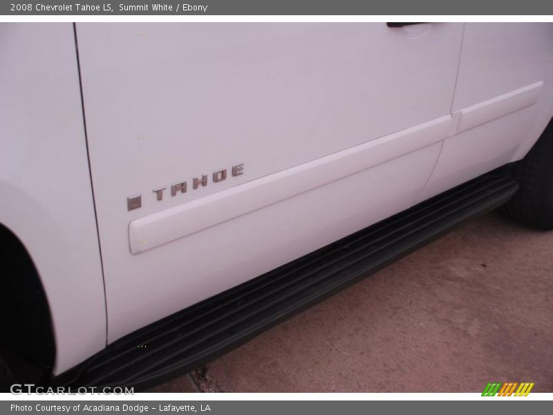 Summit White / Ebony 2008 Chevrolet Tahoe LS