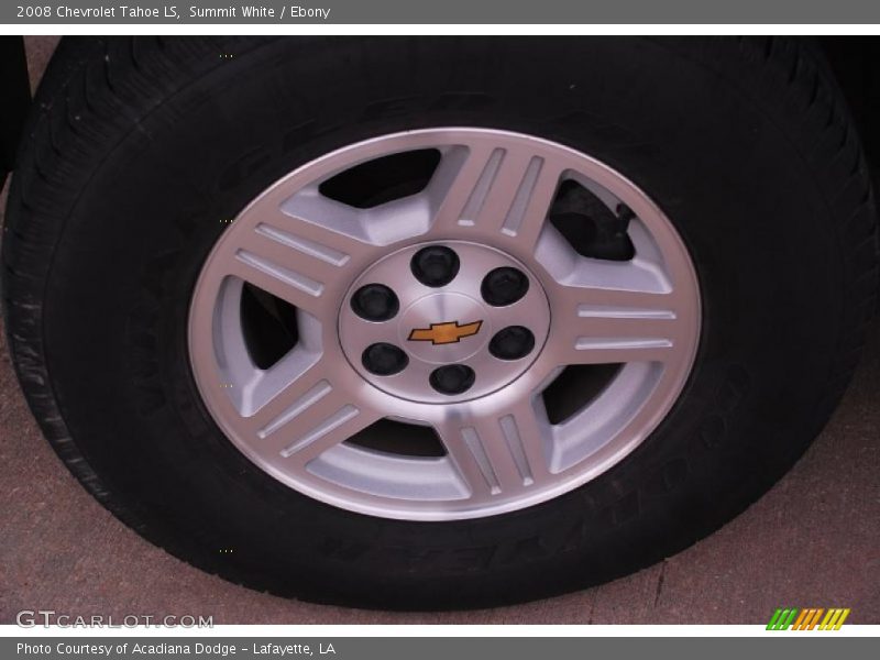 Summit White / Ebony 2008 Chevrolet Tahoe LS