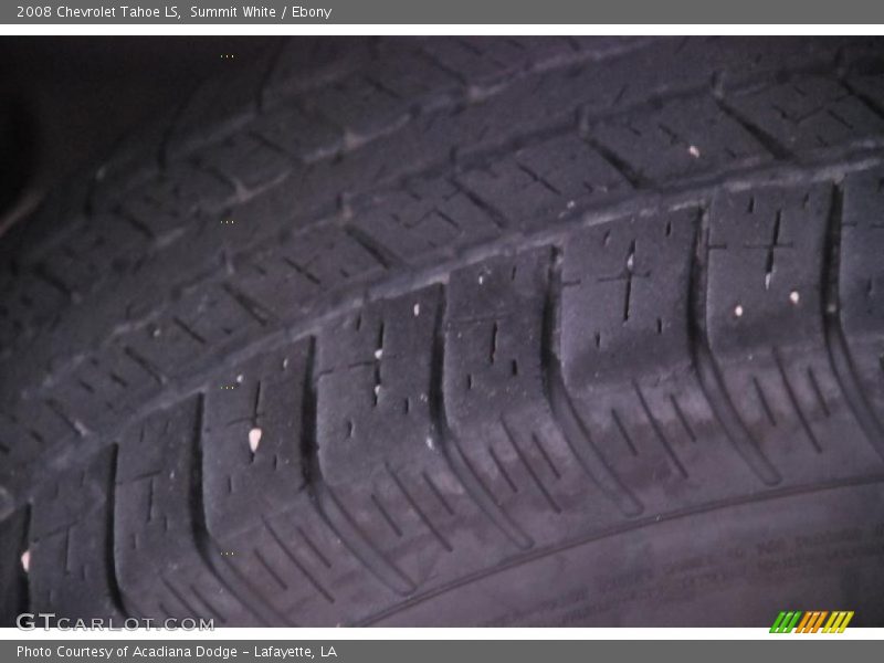 Summit White / Ebony 2008 Chevrolet Tahoe LS