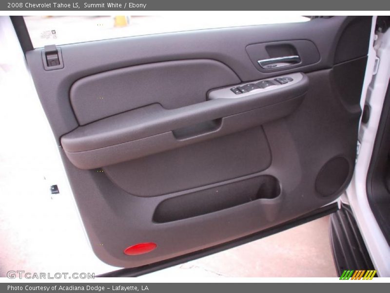 Summit White / Ebony 2008 Chevrolet Tahoe LS