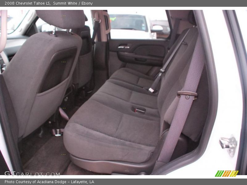 Summit White / Ebony 2008 Chevrolet Tahoe LS