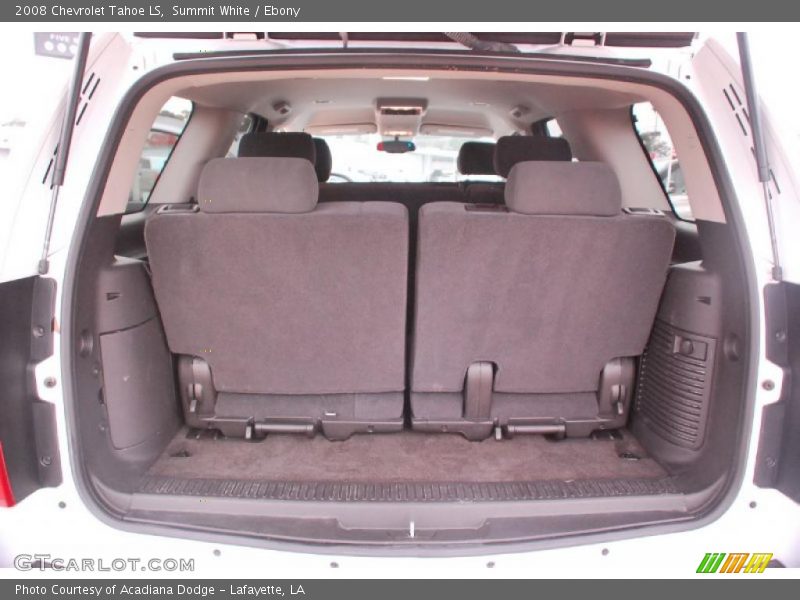 Summit White / Ebony 2008 Chevrolet Tahoe LS