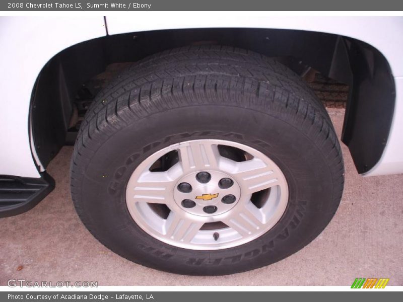 Summit White / Ebony 2008 Chevrolet Tahoe LS
