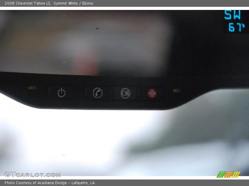 Summit White / Ebony 2008 Chevrolet Tahoe LS
