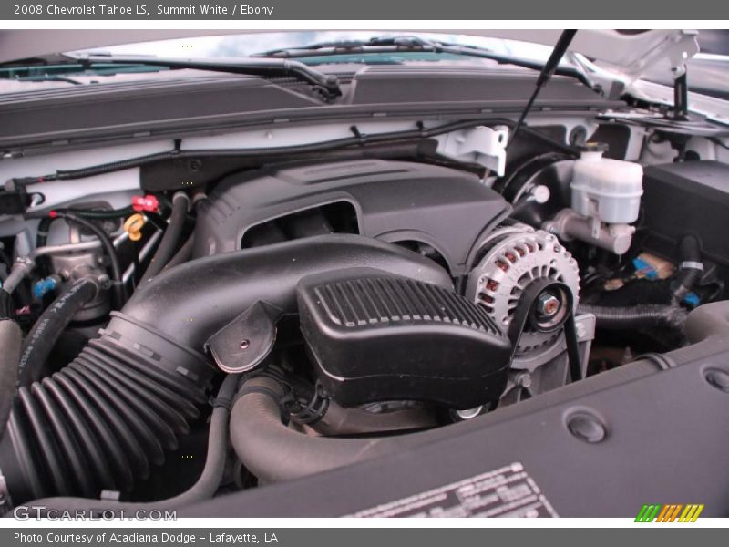 Summit White / Ebony 2008 Chevrolet Tahoe LS