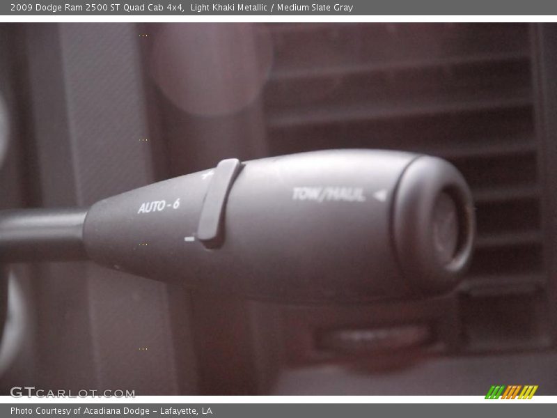 Light Khaki Metallic / Medium Slate Gray 2009 Dodge Ram 2500 ST Quad Cab 4x4