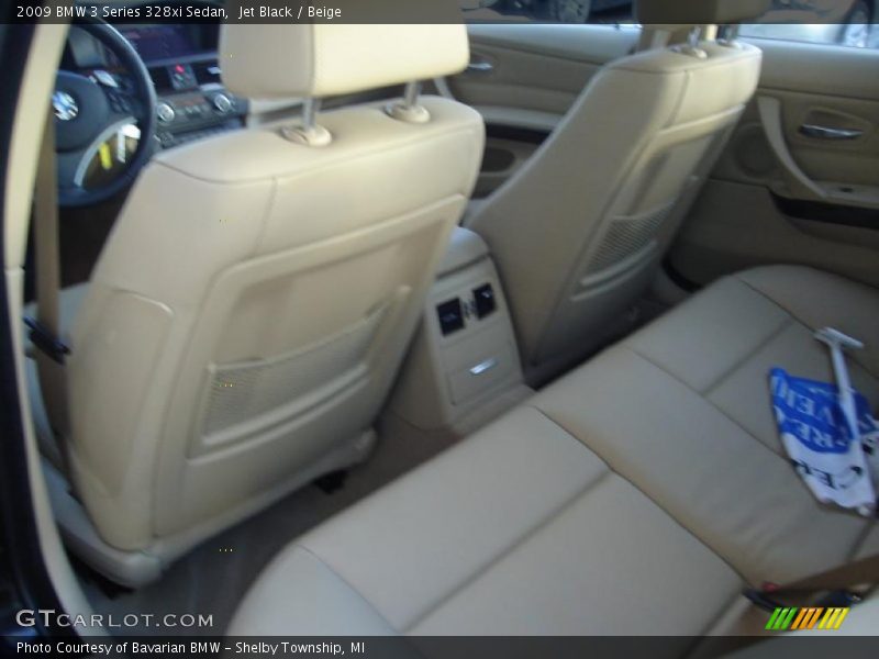 Jet Black / Beige 2009 BMW 3 Series 328xi Sedan