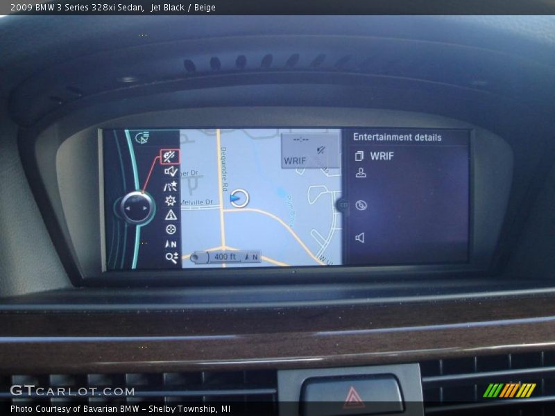 Jet Black / Beige 2009 BMW 3 Series 328xi Sedan