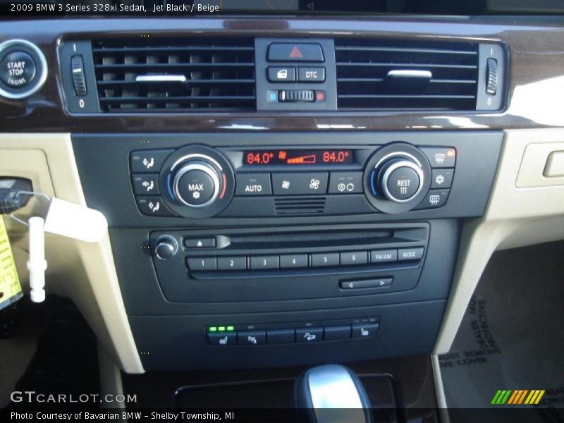 Jet Black / Beige 2009 BMW 3 Series 328xi Sedan