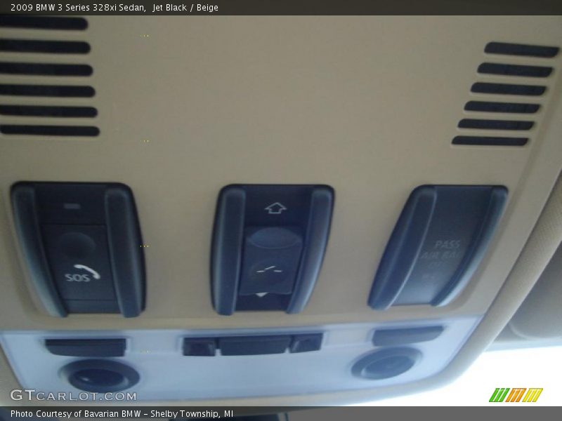 Jet Black / Beige 2009 BMW 3 Series 328xi Sedan