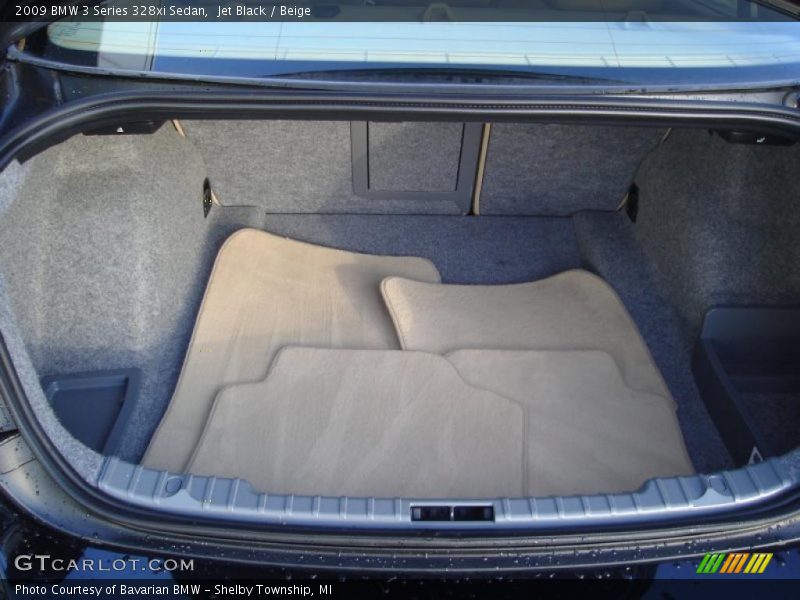 Jet Black / Beige 2009 BMW 3 Series 328xi Sedan