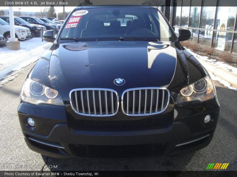 Jet Black / Black 2008 BMW X5 4.8i
