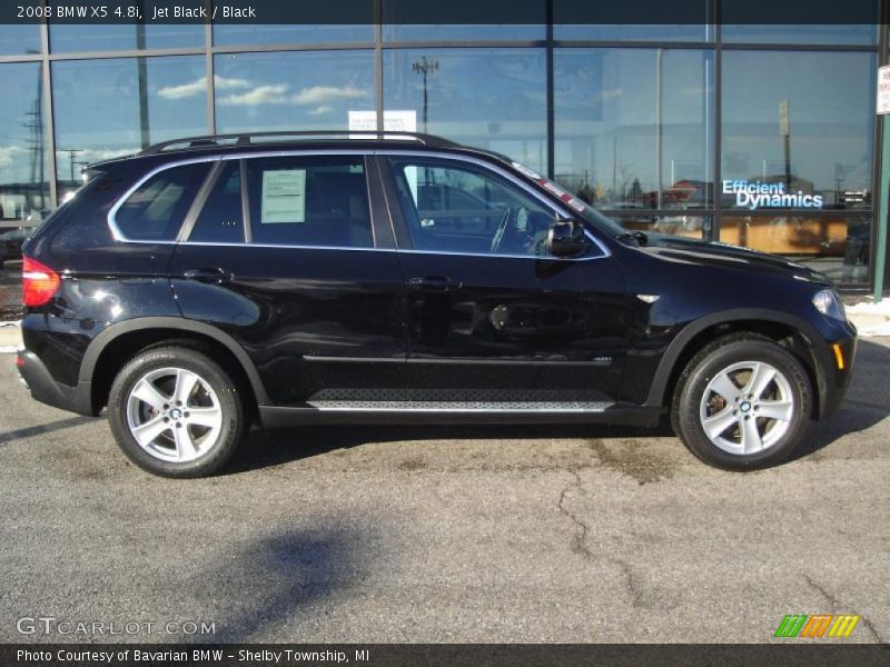 Jet Black / Black 2008 BMW X5 4.8i