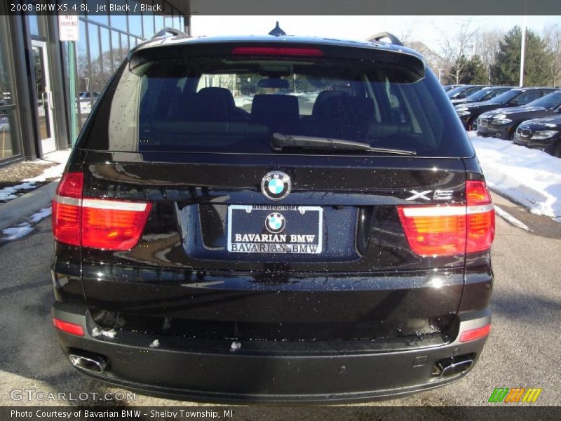 Jet Black / Black 2008 BMW X5 4.8i