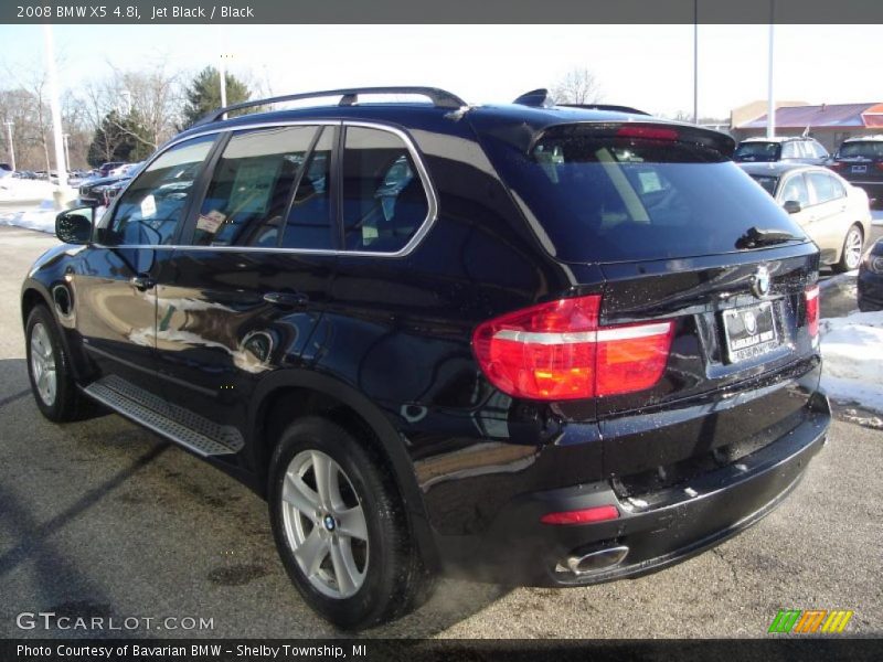 Jet Black / Black 2008 BMW X5 4.8i