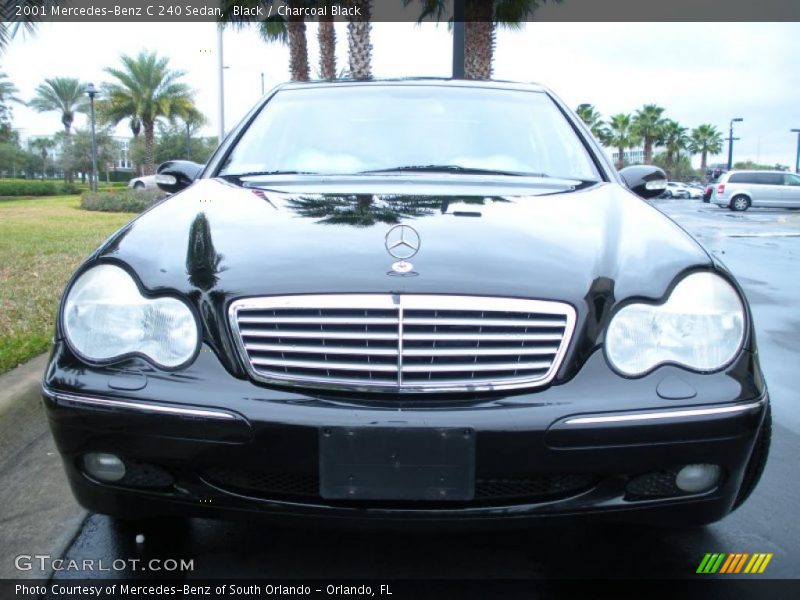 Black / Charcoal Black 2001 Mercedes-Benz C 240 Sedan