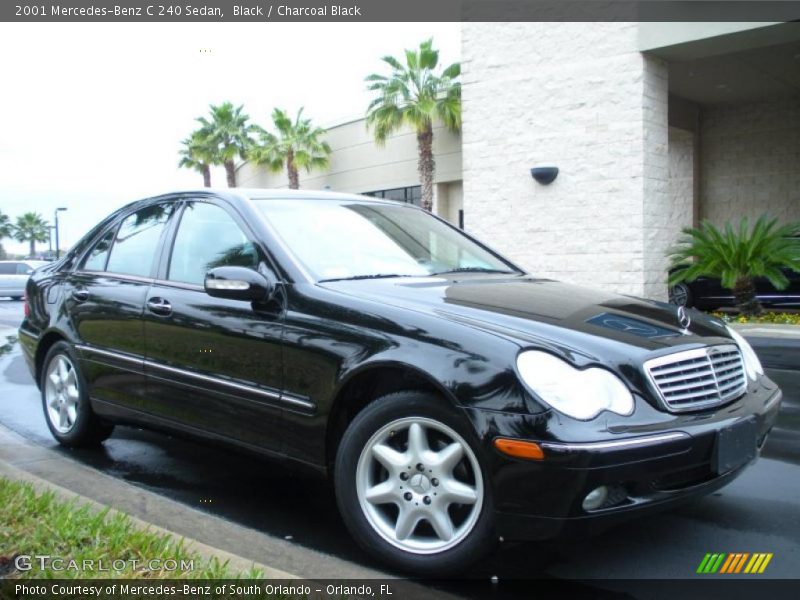 Front 3/4 View of 2001 C 240 Sedan