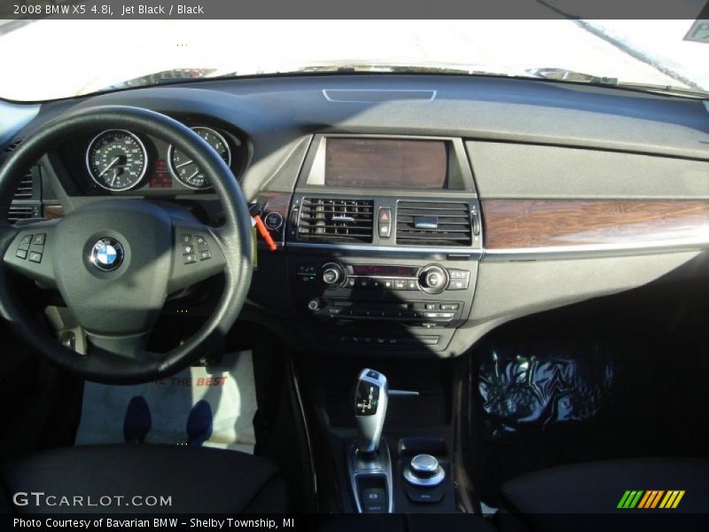 Jet Black / Black 2008 BMW X5 4.8i