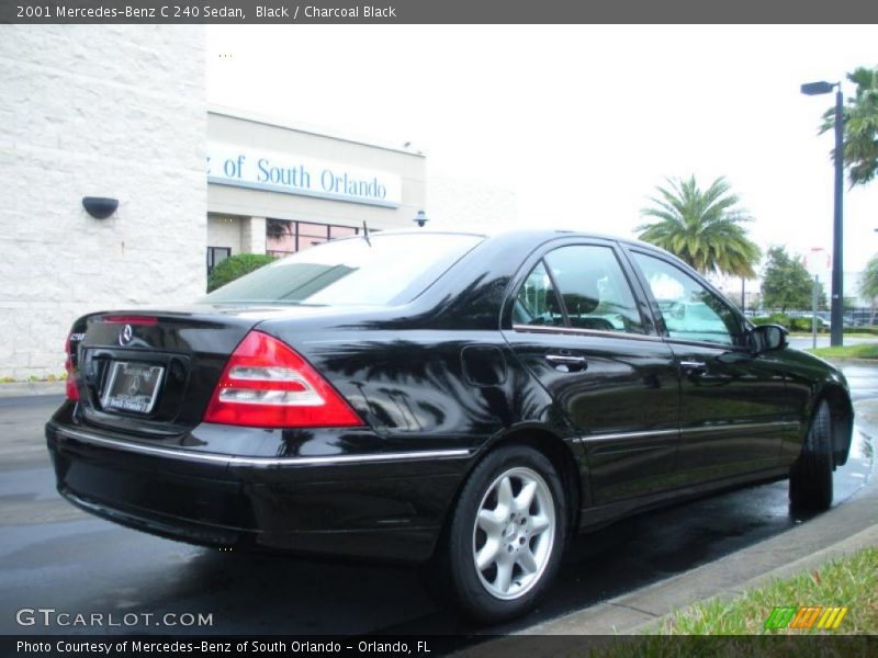 Black / Charcoal Black 2001 Mercedes-Benz C 240 Sedan