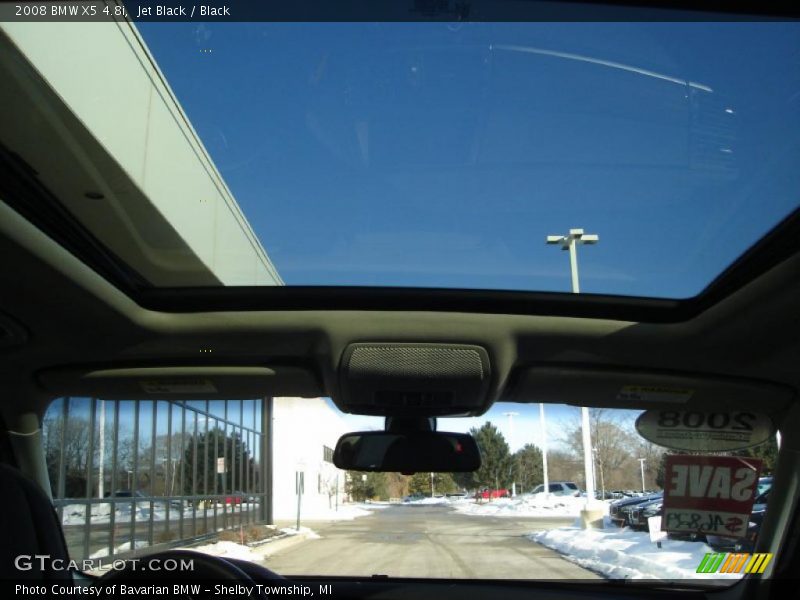 Jet Black / Black 2008 BMW X5 4.8i
