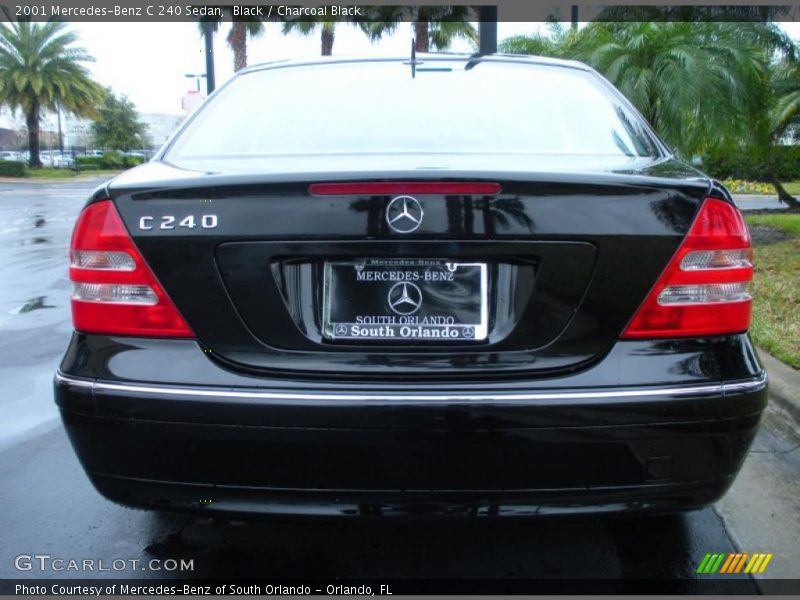 Black / Charcoal Black 2001 Mercedes-Benz C 240 Sedan