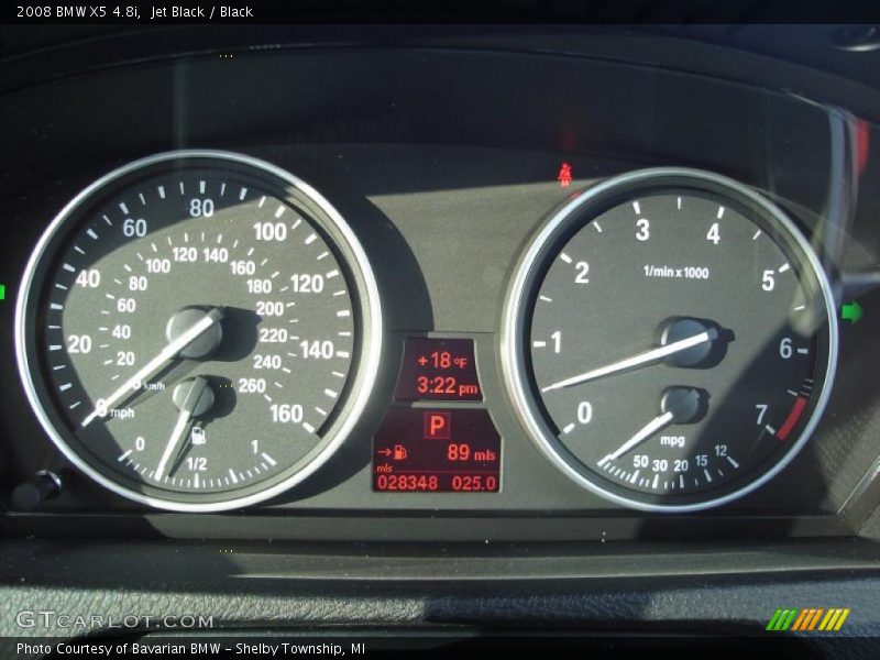 Jet Black / Black 2008 BMW X5 4.8i