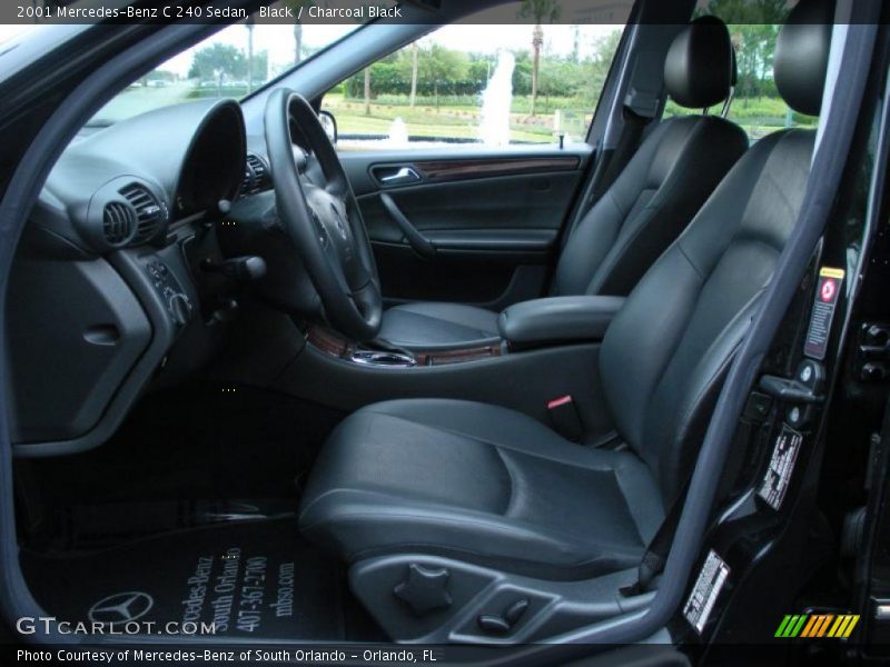  2001 C 240 Sedan Charcoal Black Interior