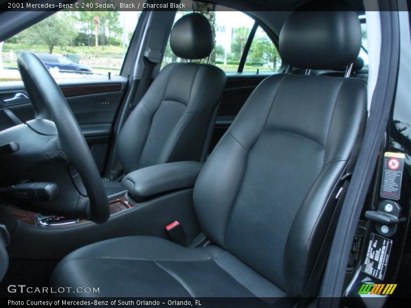  2001 C 240 Sedan Charcoal Black Interior