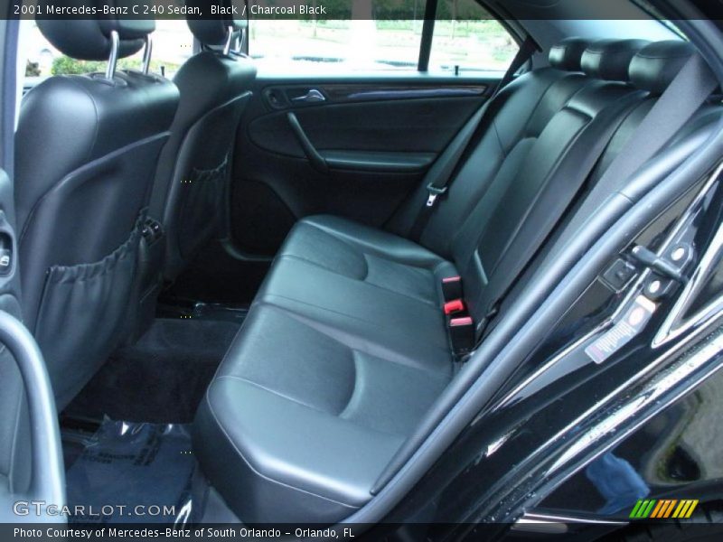  2001 C 240 Sedan Charcoal Black Interior