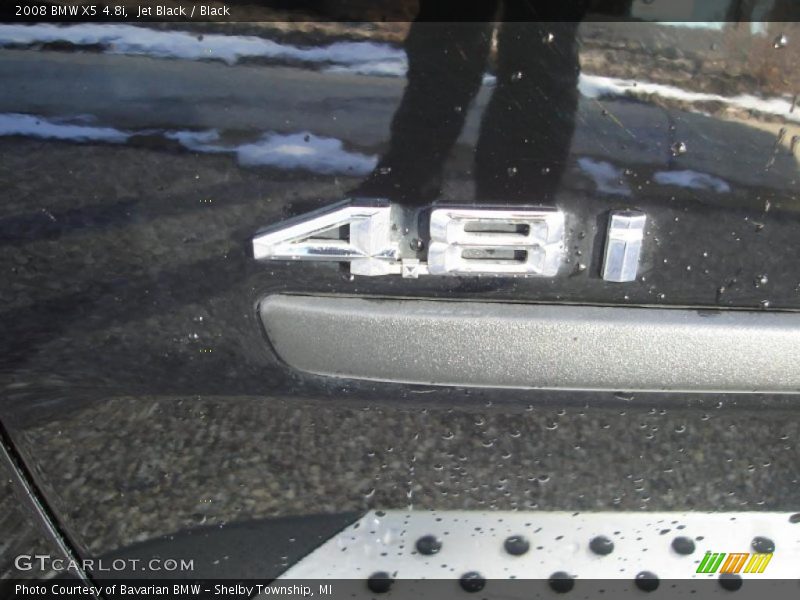 Jet Black / Black 2008 BMW X5 4.8i