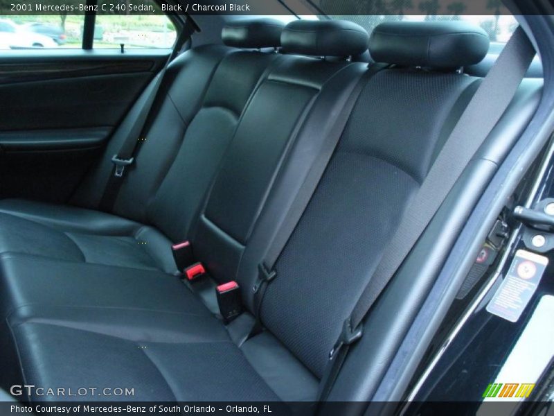  2001 C 240 Sedan Charcoal Black Interior