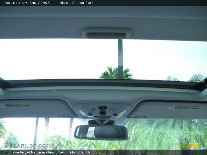 Black / Charcoal Black 2001 Mercedes-Benz C 240 Sedan