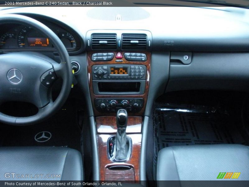 Black / Charcoal Black 2001 Mercedes-Benz C 240 Sedan