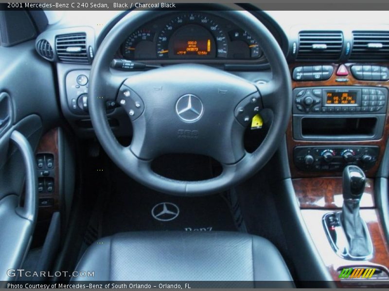 Dashboard of 2001 C 240 Sedan