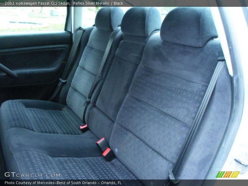 Reflex Silver Metallic / Black 2003 Volkswagen Passat GLS Sedan