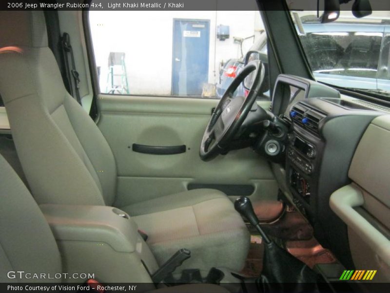Light Khaki Metallic / Khaki 2006 Jeep Wrangler Rubicon 4x4
