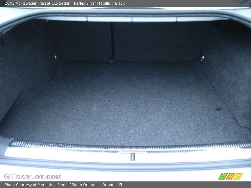 Reflex Silver Metallic / Black 2003 Volkswagen Passat GLS Sedan