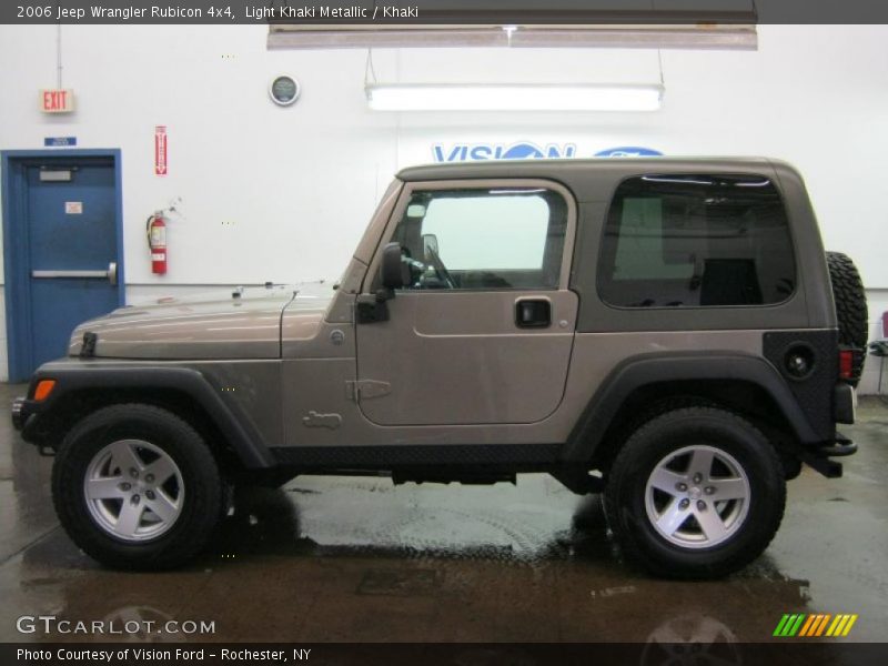 Light Khaki Metallic / Khaki 2006 Jeep Wrangler Rubicon 4x4
