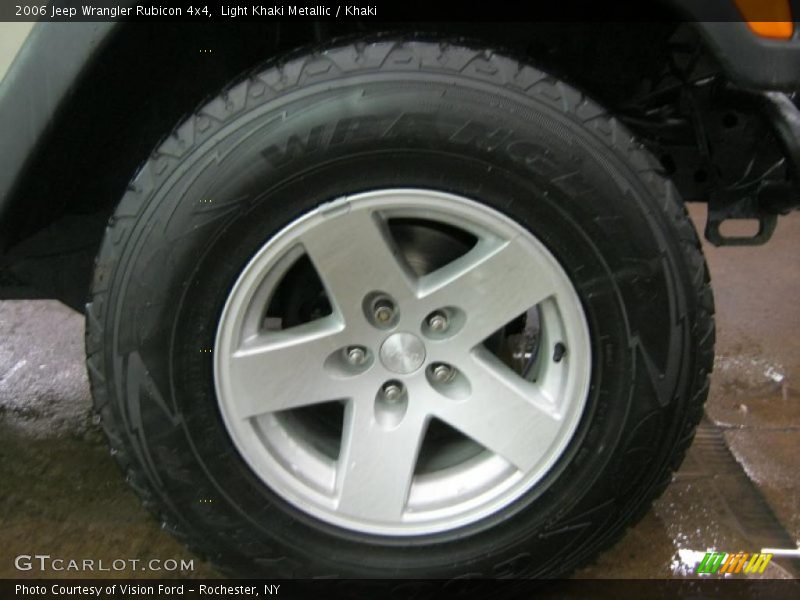 Light Khaki Metallic / Khaki 2006 Jeep Wrangler Rubicon 4x4