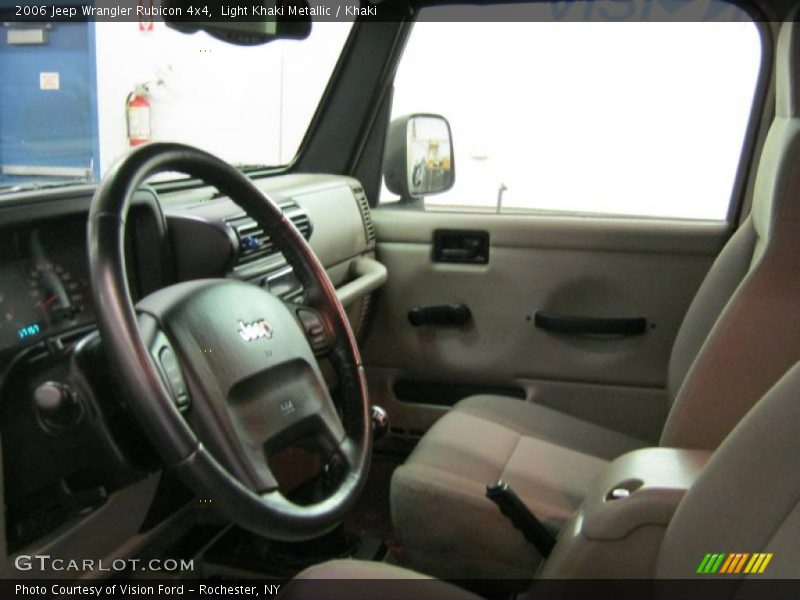 Light Khaki Metallic / Khaki 2006 Jeep Wrangler Rubicon 4x4
