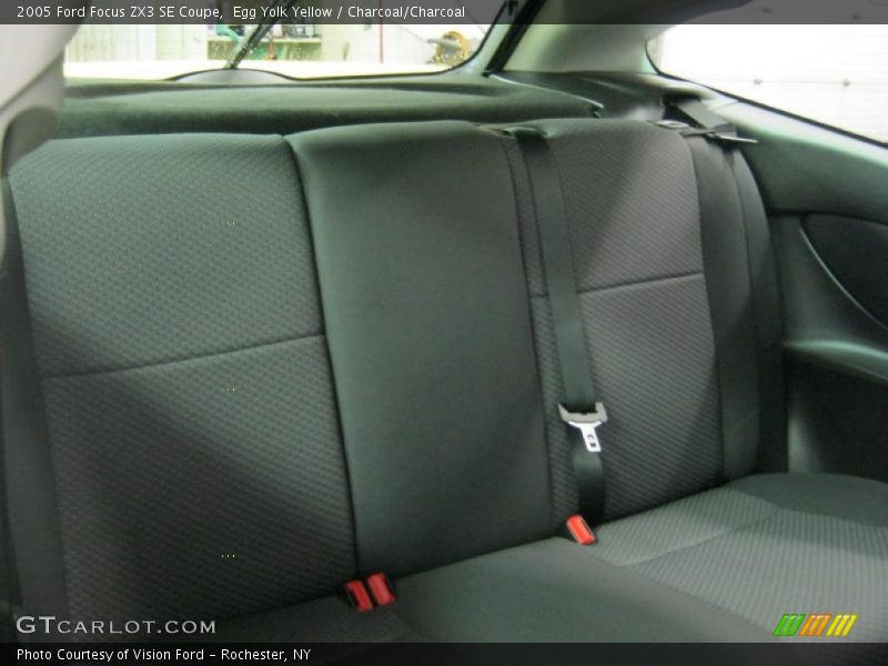 Egg Yolk Yellow / Charcoal/Charcoal 2005 Ford Focus ZX3 SE Coupe