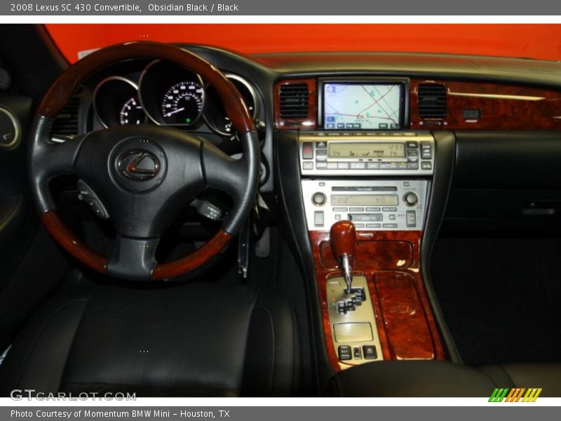 Obsidian Black / Black 2008 Lexus SC 430 Convertible