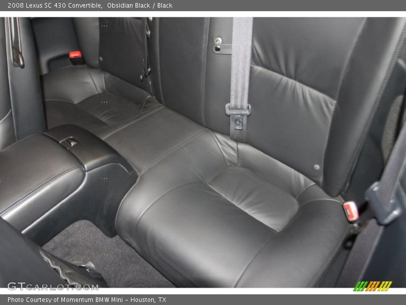Obsidian Black / Black 2008 Lexus SC 430 Convertible