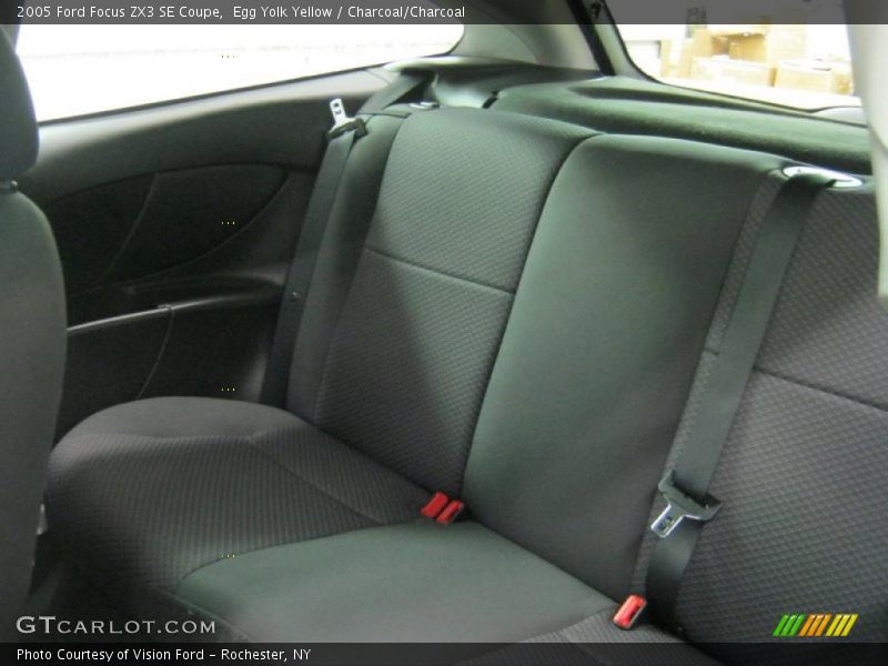 Egg Yolk Yellow / Charcoal/Charcoal 2005 Ford Focus ZX3 SE Coupe