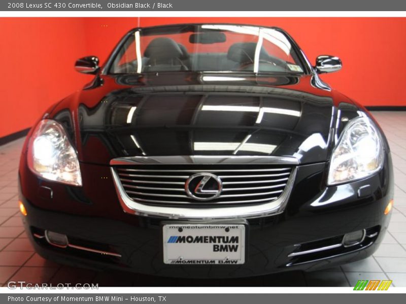 Obsidian Black / Black 2008 Lexus SC 430 Convertible